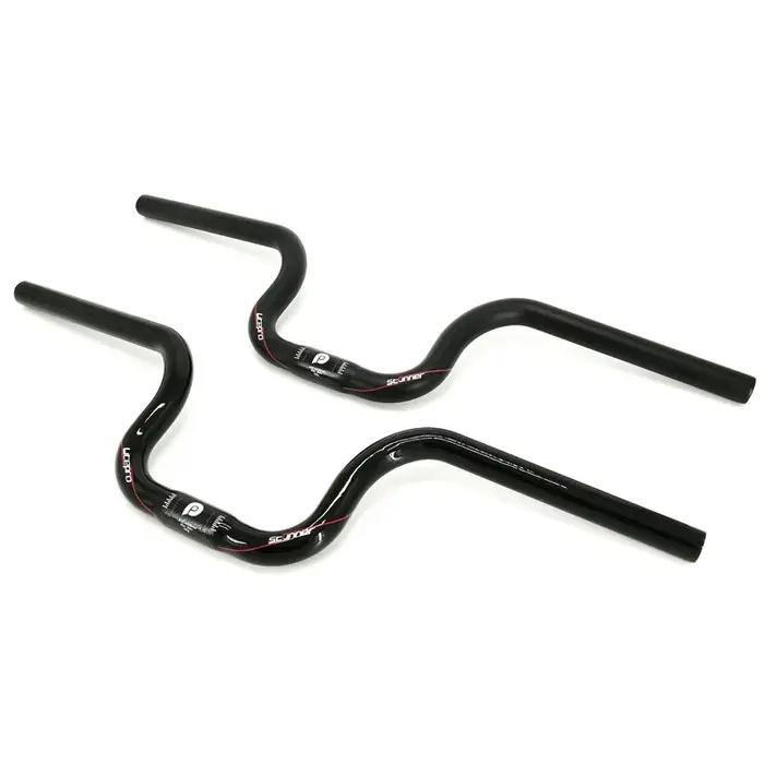 Guidon en fibre de carbone Litepro pour Bromsilice - Forme hirondelle 580mm pour vélo pliant