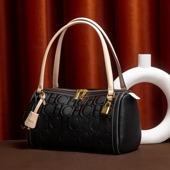 Sac Boston classique pour femmes, nouvelle Collection automne hiver 2025, sac à bandoulière Design a