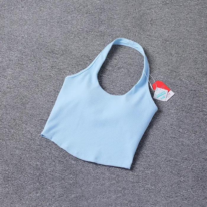Soutien-gorge de sport dos nu pour yoga fitness rembourré super doux couleur unie confort maximal liberté de mouvement total silhouette valorisée technologie de pointe transpiration évacuée tenue de sport élégante occasionnels sportifs professionnels