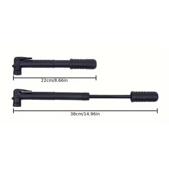 Mini pompe à vélo portable avec support gonfleur de pneus de vélo de montagne pour cyclistes en vadrouille occasions spéciales