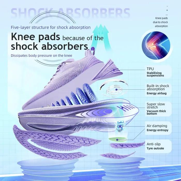 Onemix nouveau Original hommes chaussures de sport de course Absorption des chocs doux léger respira