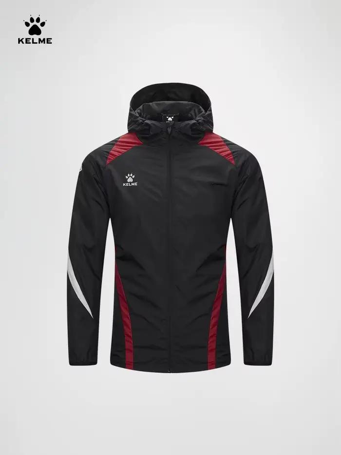KELcloser-Veste de dehors Imperméable à Capuche pour Homme, Coupe-Vent, Tissé, Course en Plein Air