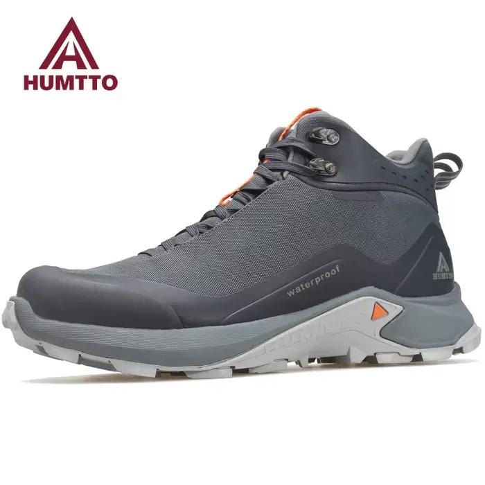 Bottines de randonnée imperméables pour hommes - Chaussures de trekking hiver et escalade
