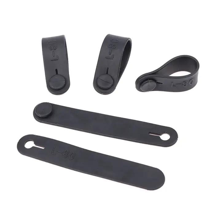 Cadre en caoutchouc pour moto, 10 pièces, fixation du câble, faisceau de câbles, attache du cordon d