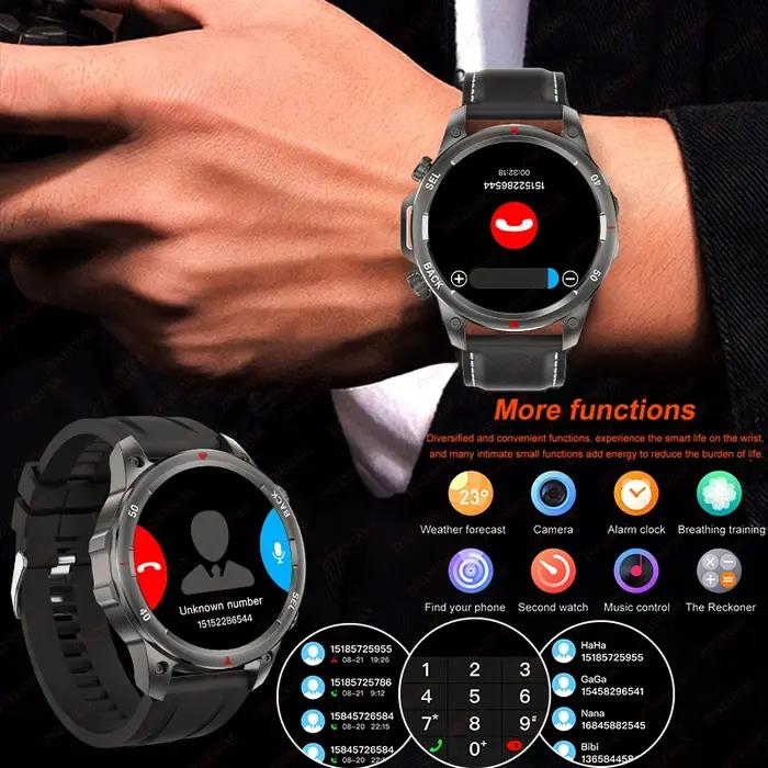 2026 nouveau t-rex 3 Ultra Sports de plein air GPS montre intelligente hommes lampe de poche boussol