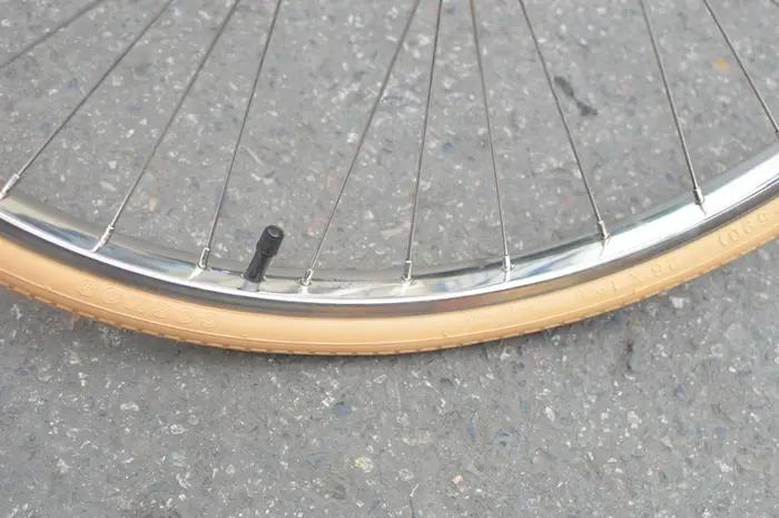 Jante de vélo de route en acier inoxydable 26 pouces, accessoires de roue de vélo Vintage 1-3/8 36 t