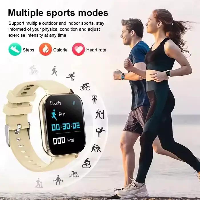 Montre intelligente avec écran tactile appel message musique contrôle et analyse de performance pour entraînement et vie quotidienne