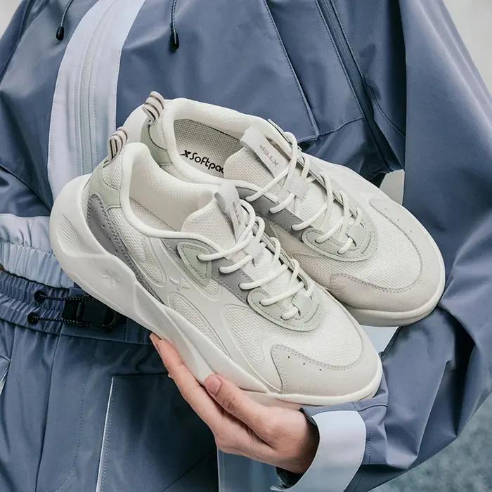 Xtep-Chaussures de sport décontractées légères Starfall Lite pour femmes, baskets confortables à sem