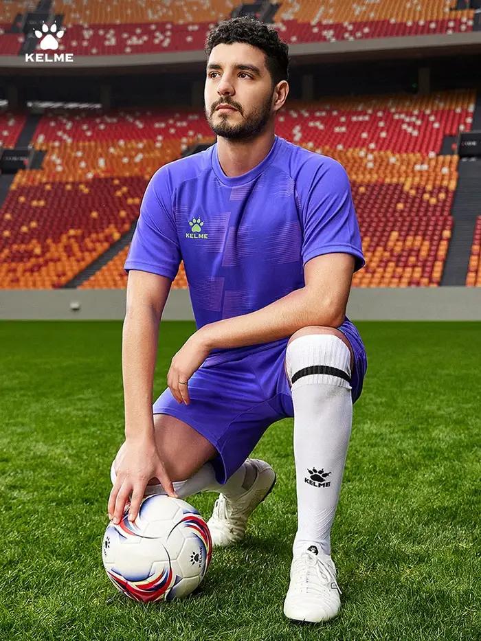 Kelme – ensemble de combinaison de Football personnalisée pour adultes, Short d'entraînement en plei