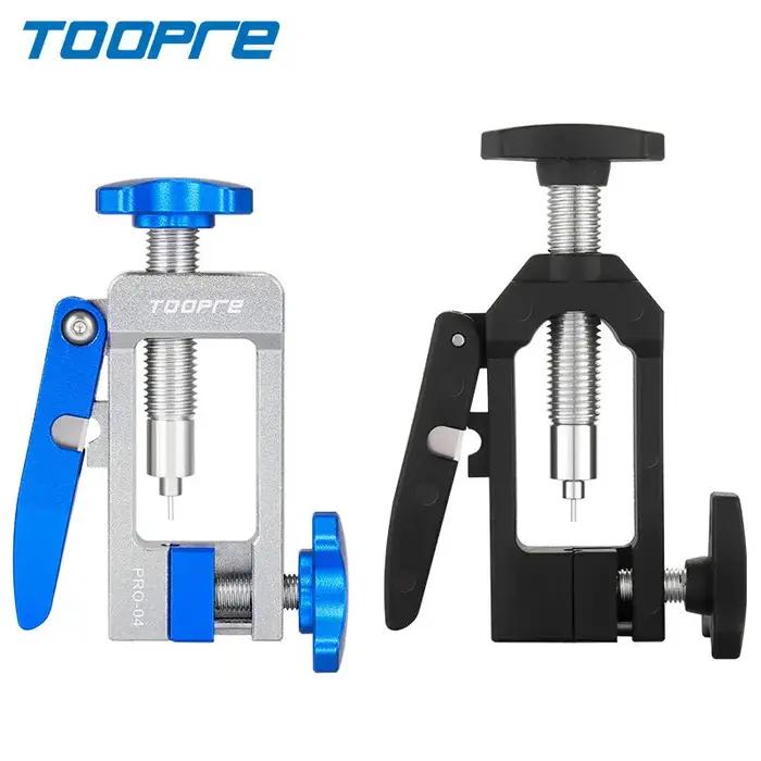 Ensemble de maintenance hydraulique pour freins à disque vélo avec outils de coupe câble pince olive et connecteurs huile aiguille pour coureurs et amateurs