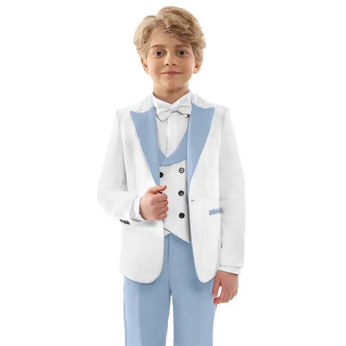 Ensemble de costume Paisley pour garçons de 3 à 14 ans, expédition 24 heures sur 24, costumes formel