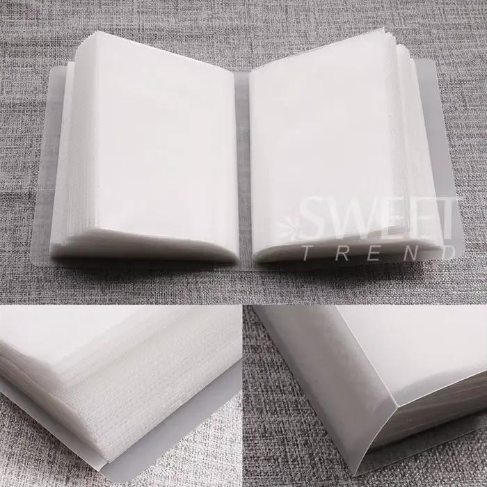 Livre de rangement d'autocollants pour ongles, 100 fentes, livre de Collection vide, support organis