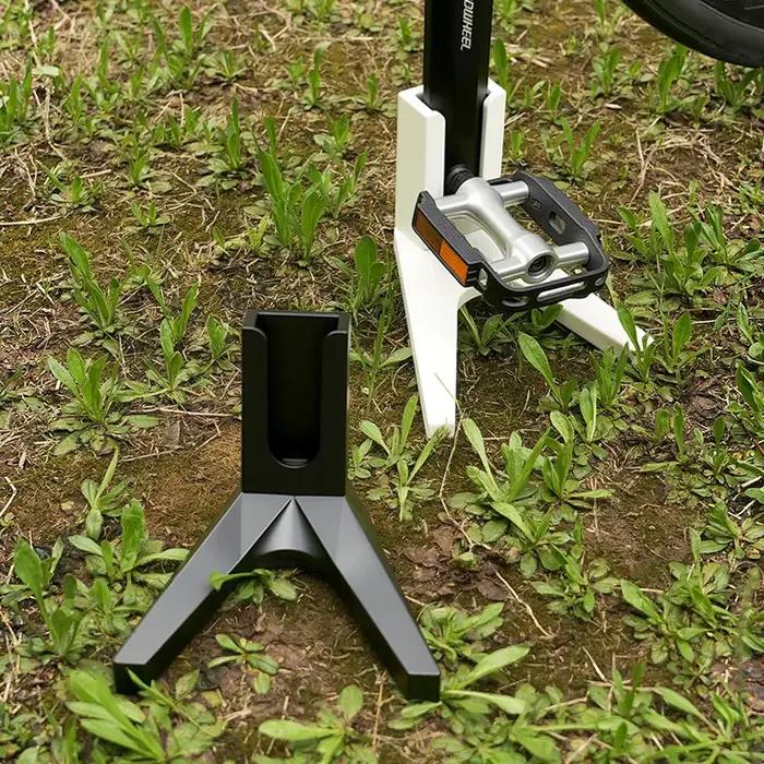 Béquille de vélo VTT support de béquille arrière pour vélos de montagne et de route 26 pouces support de pédale de vélo robuste pour cyclistes aventureux occasions spéciales