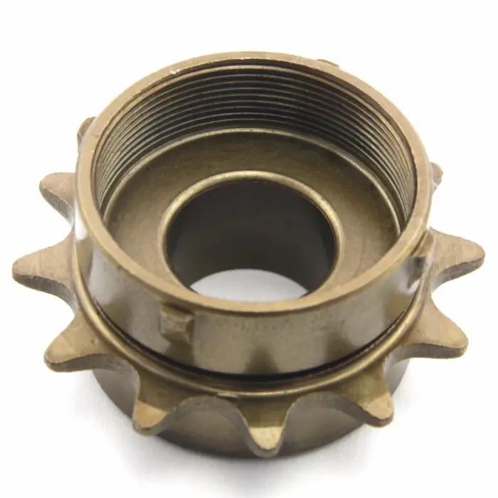 12T 14T 16T dents 34MM roue libre à vitesse unique pignon de volant d'inertie équipement de vélo