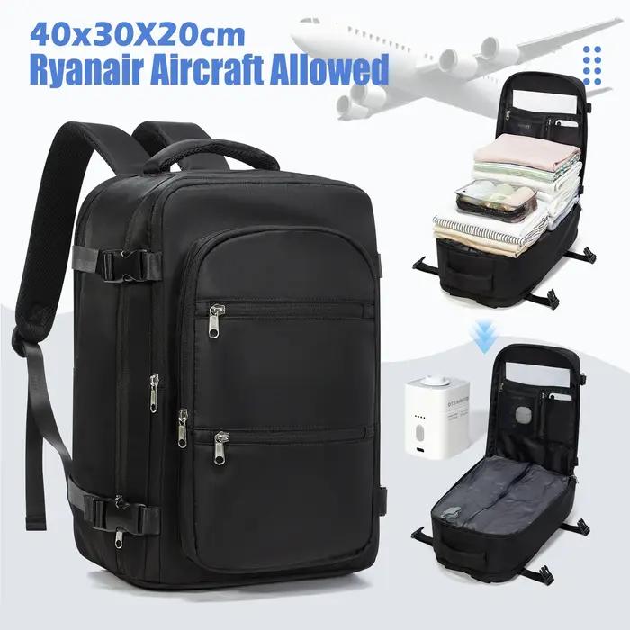 Avion Wizzair 40x30x20 sac à dos Air sous vide Compression sac à dos hommes sac à dos voyage cabine