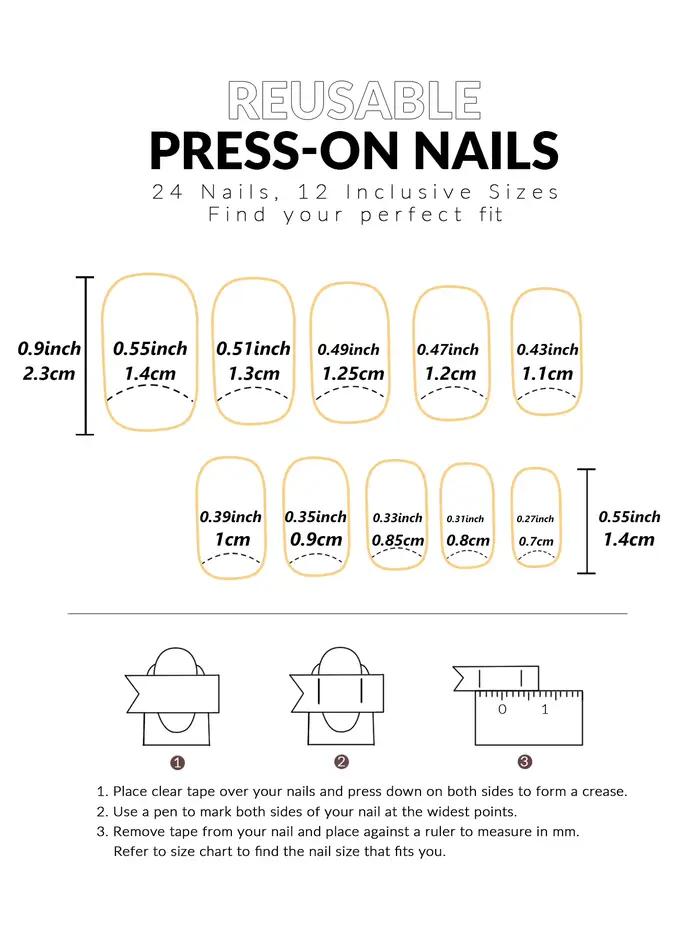 Faux ongles à paillettes pour femmes et filles, 24 pièces/ensemble, nickel é scintillant, rose, noir
