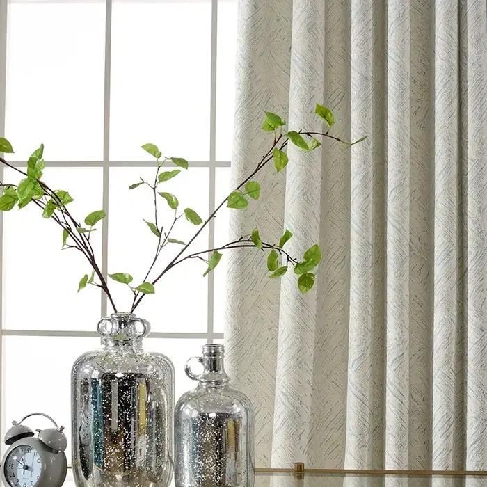 Rideaux en Chenille modernes minimalistes nordiques personnalisés, pour chambre à coucher, salon, om