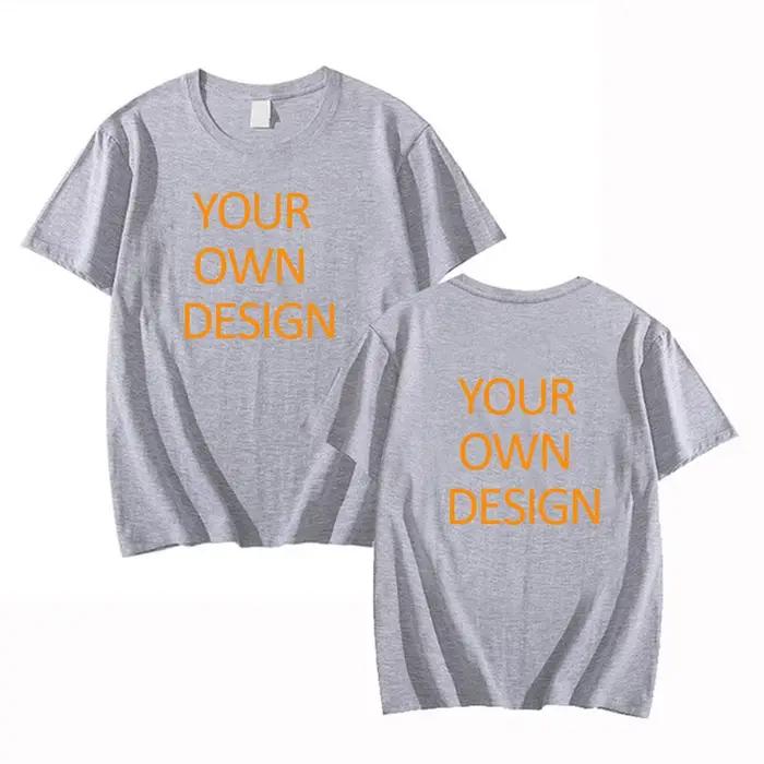 T-shirt en coton personnalisable pour homme et femme pour tous événements spéciaux et expressions créatives