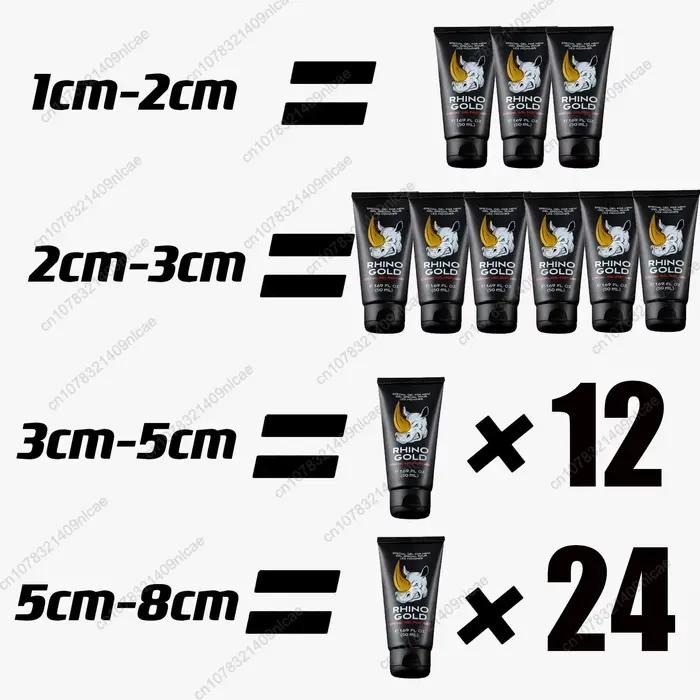 Crème de massage originale Gold Gel pour hommes, huiles pour le pénis, crème d'agrandissement pour l