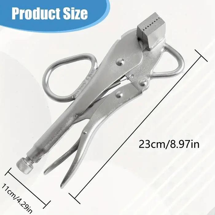 Pince de serrage pour tôles MacWorkTools, extra large, type bec de canard, pour carrosserie automobi