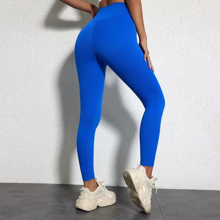 Legging Yoga Femme 25" Taille Haute Compression Douce - Pantalon Fitness Complet pour Entraînement Intensif