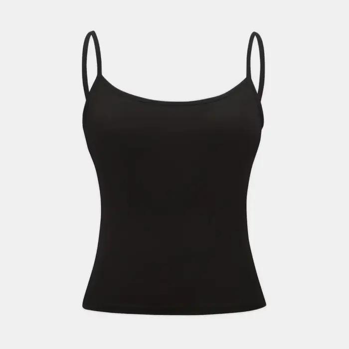Débardeur à bretelles pour femmes, haut Slim pour mode d'été, polyvalent, décontracté, respirant, ti