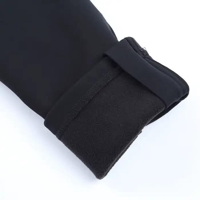 Ykywbike hommes hiver thermique polaire cyclisme cuissard collants VTT Ykk fermeture éclair cyclisme