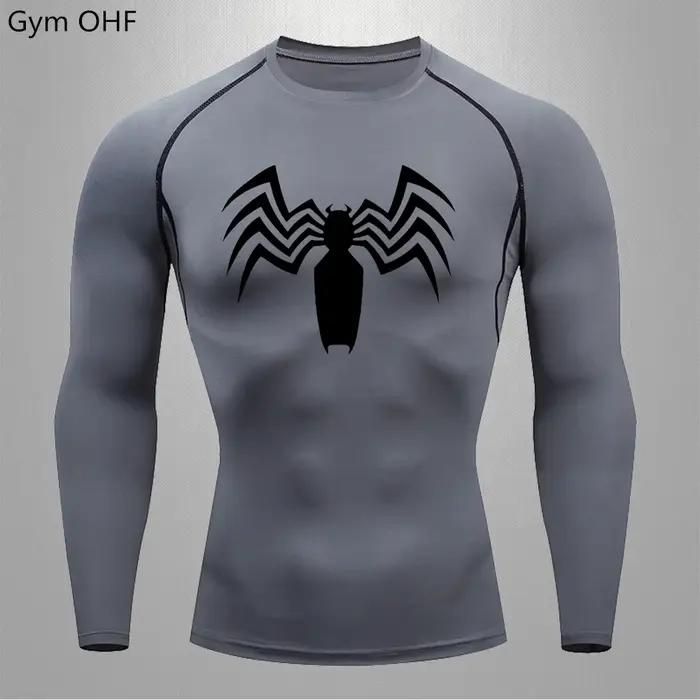 T-Shirt Long Homme Quatre Saisons Respirant Sèche Rapide Yoga Course Intérieur Sportifs Occasions Spéciales