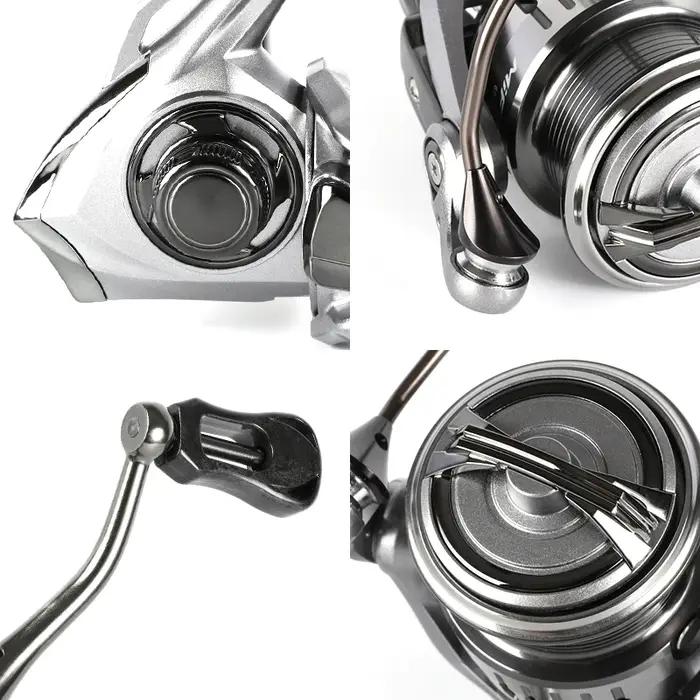 Moulinet de pêche MIFINE TOURMENT, résistance maximale de 8 kg, série 800-4000, 5.1:1, eau salée, ea