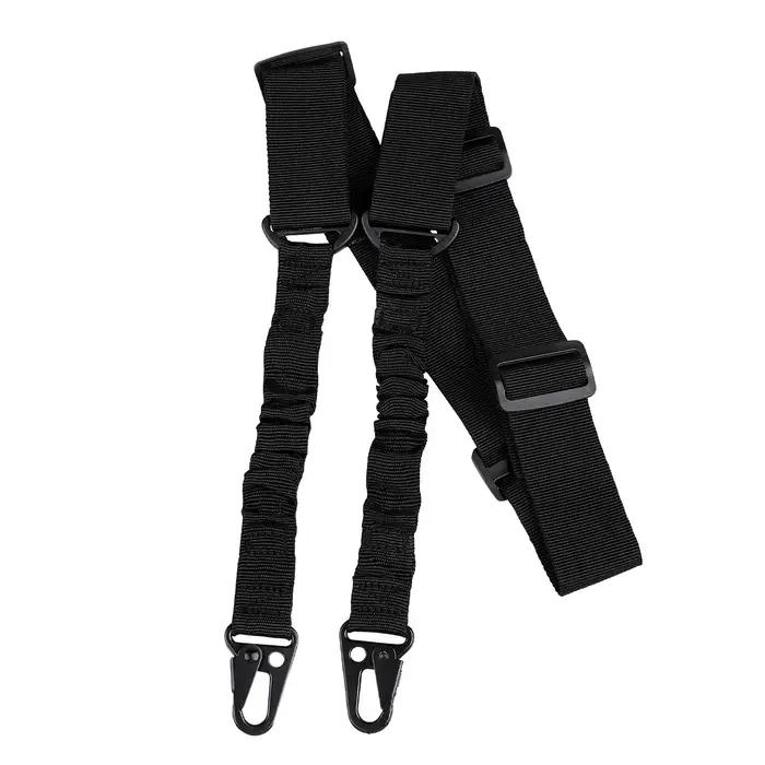 Sangle d'épaule tactique à deux Points, ceinture de fusil en Nylon Durable de l'armée, écharpe robus