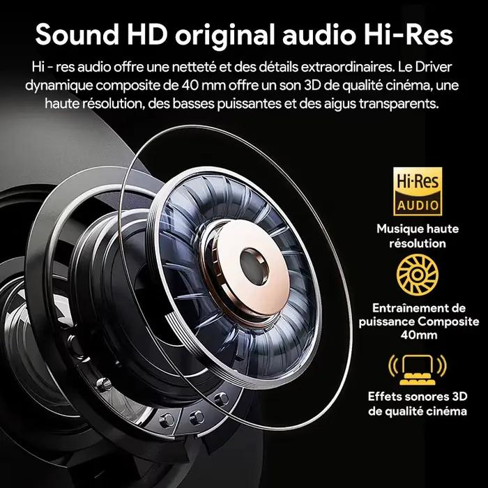 Casque sans fil hybride H3 ANC