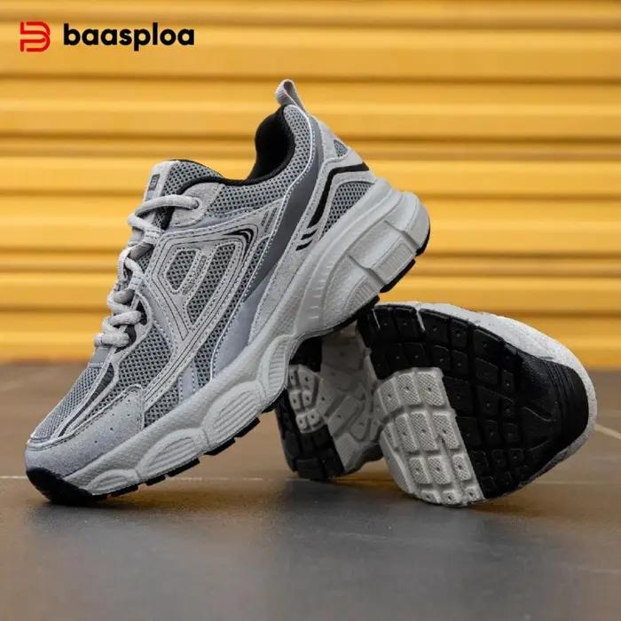 Baasploa femmes chaussures de Sport maille respirant léger chaussures de marche décontractées femme