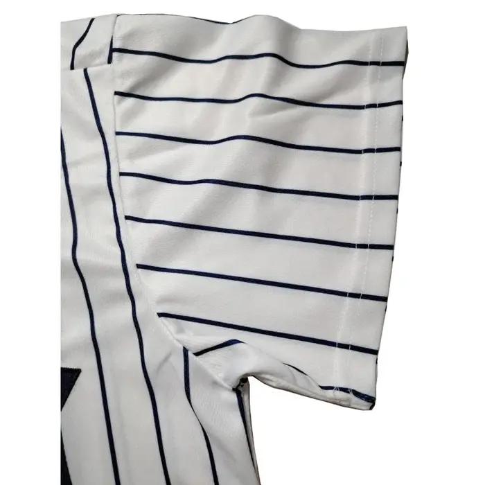 Nouvelle York pour hommes # 2 maillots de Baseball brodés, uniforme de sport respirant rétro pour l'