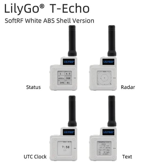 LILYGO® TTGO SotfRF T-Echo – Module sans fil SotfRF t-echo NRF52840 LoRa SX1262 433/868/915MHz L76K