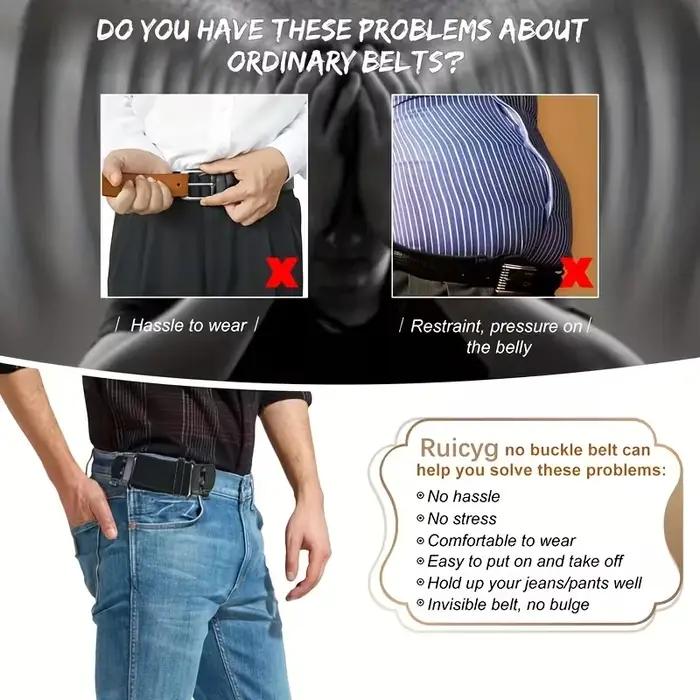 Ceinture élastique invisible réglable antidérapante avec clip et attache pour activités sportives et maintien de la silhouette