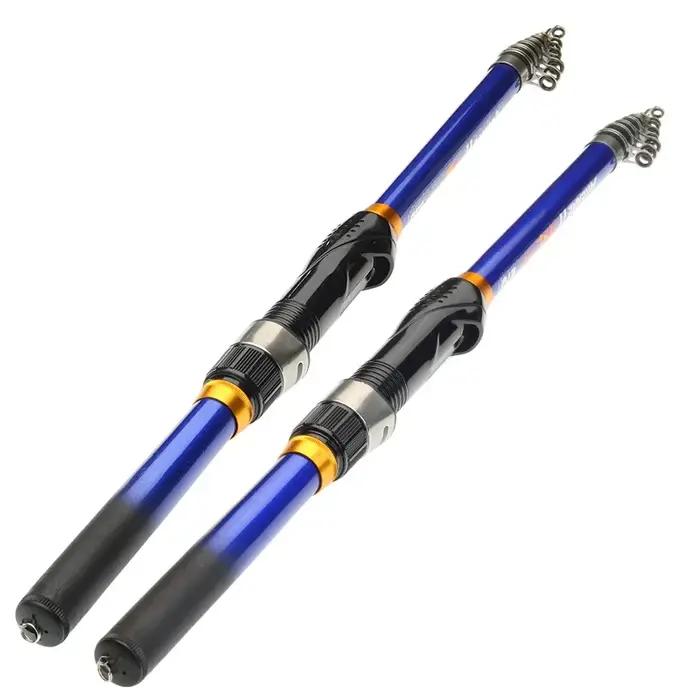 BAKAWA canne à pêche télescopique roche filature mouche carpe mangeoire en Fiber de carbone Pesca 3M