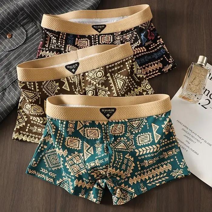 Shorts pour hommes style rétro américain et ethnique confortables respirants et durables à offrir pour les occasions spéciales
