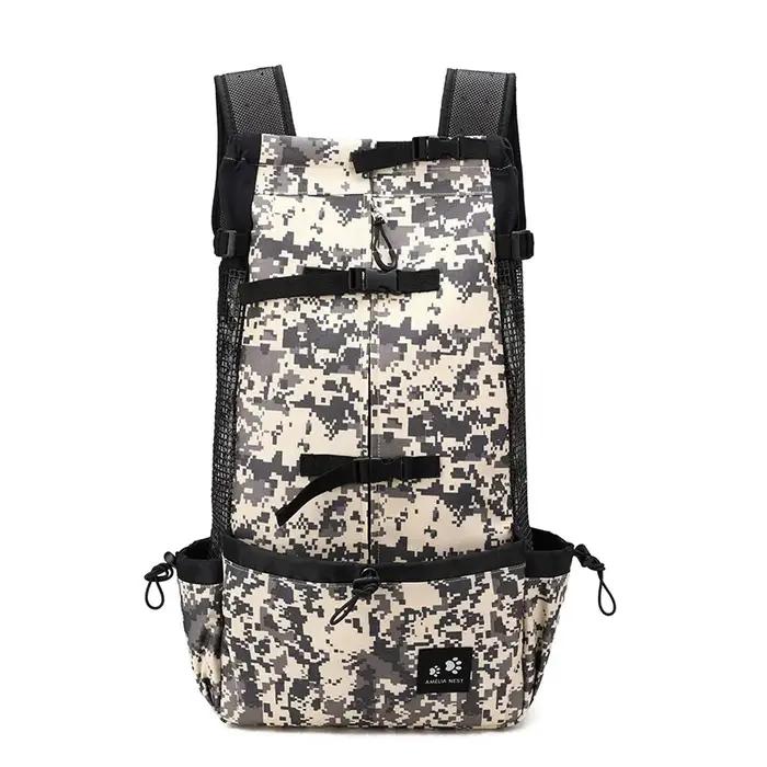 Sac à dos de transport pour animaux de compagnie, pour voyages, promenades et conduite, pour chiens