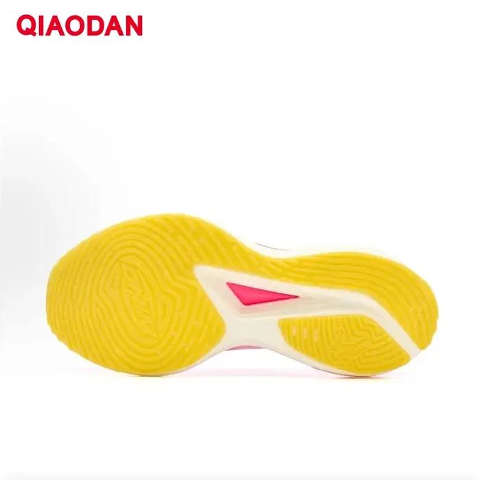 Chaussures de marathon QIAODAN WIND 3TR pour homme - Semelle épaisse absorbant les chocs et rebond