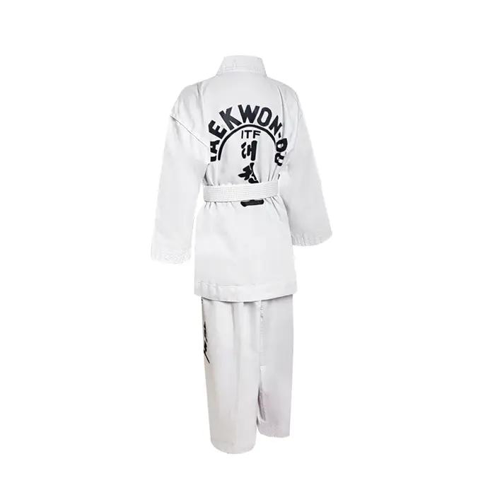 Uniforme professionnel de Taekwondo ITF, vêtements de karaté et de Judo, broderie entière, costume d