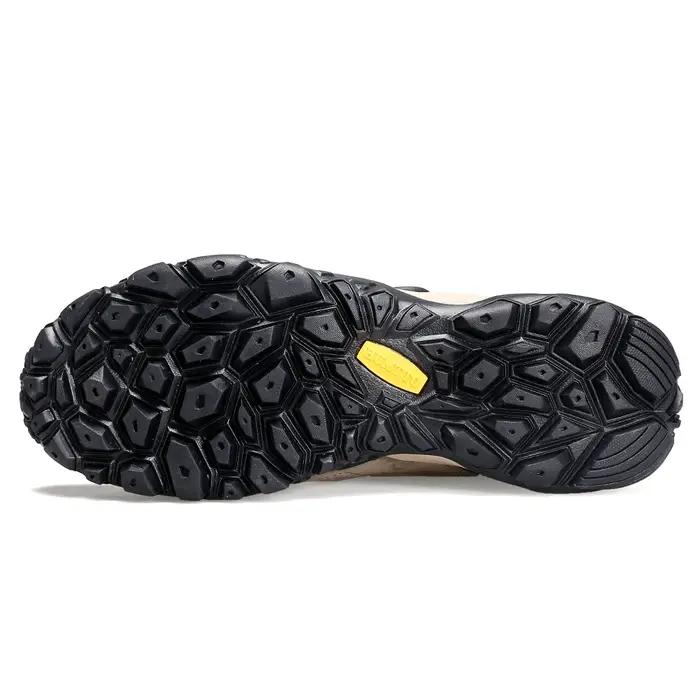 Baskets en cuir HUMTTO pour hommes - Bottes de randonnée robustes et chaussures de trekking sécurisées
