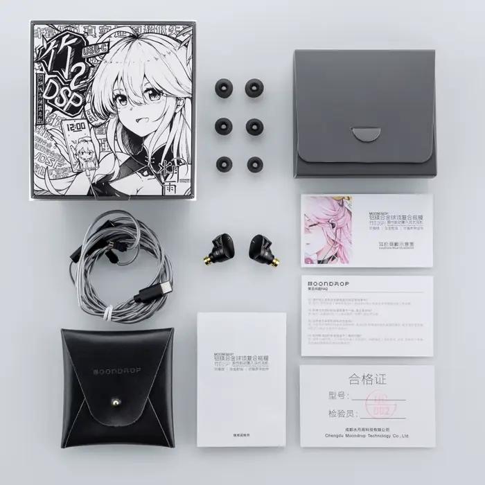 Moondstress- Écouteurs intra-auriculaires CHU DSP avec poignées