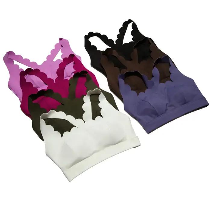 Costume de gymnastique deux pièces pour femmes, couleur unie, ensemble de Yoga, Fitness, Super Stret