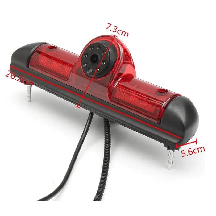 Caméra de Rectransistors CCD avec Lumière LED pour Voiture, Lumière de Freinage pour Modèles Jumper