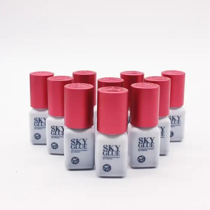 Colle ciel originale coréenne 5ml pour femmes, colle noire puissante pour Extensions de cils, faible