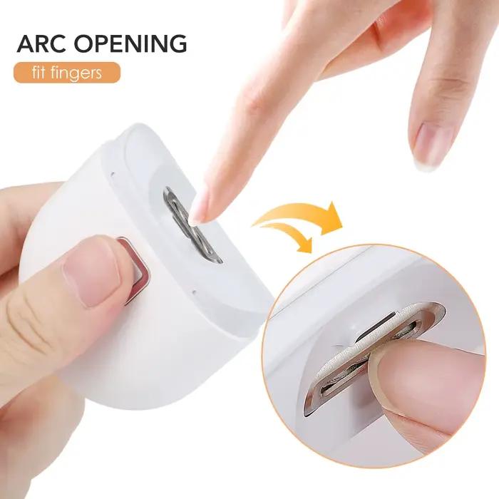 Coupe-ongles électrique automatique avec coupe-ongles léger, manucure pour soins de bébé, ciseaux po