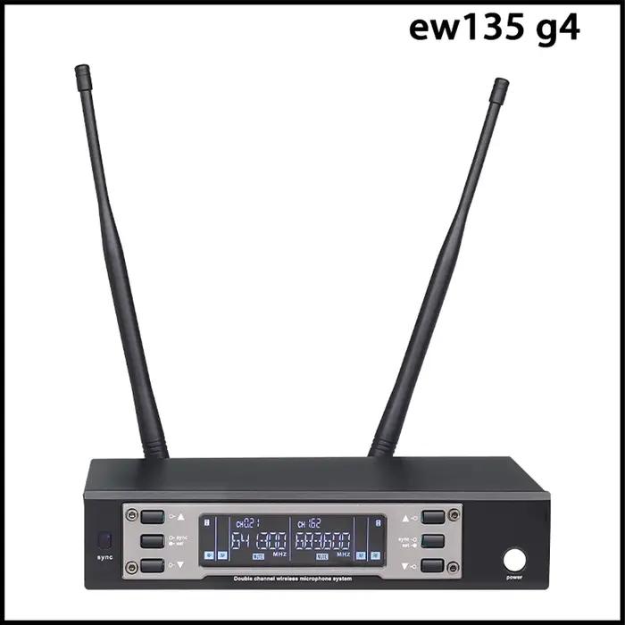 Microphone dynamique sans fil professionnel EW135G4 SKM9000, 2 canaux UHF, système EW100G4, DJ, kara