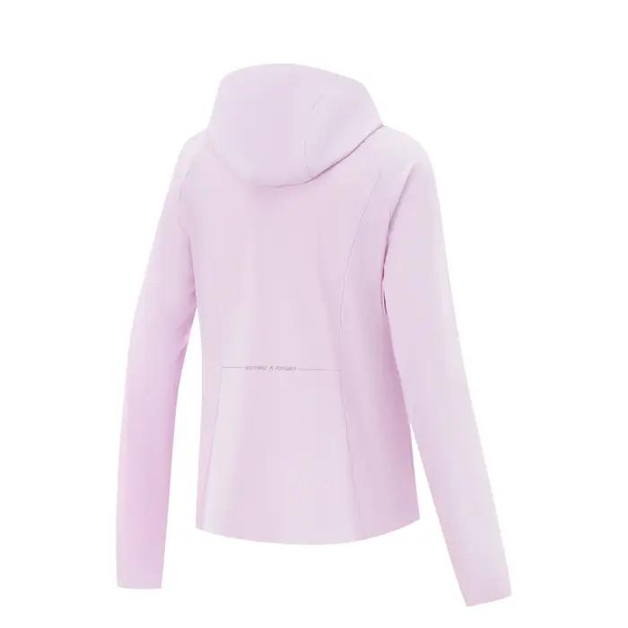 Coupe-vent Li-Ning fitness femme polyamide élasthanne doublure respirante manteau sport AFDV286
