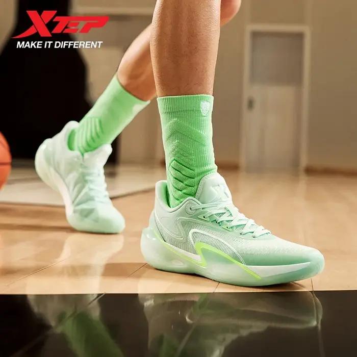 Xtep Lin Storm 2 chaussures de basket-ball pour hommes 2025 printemps Support antidérapant absorbant