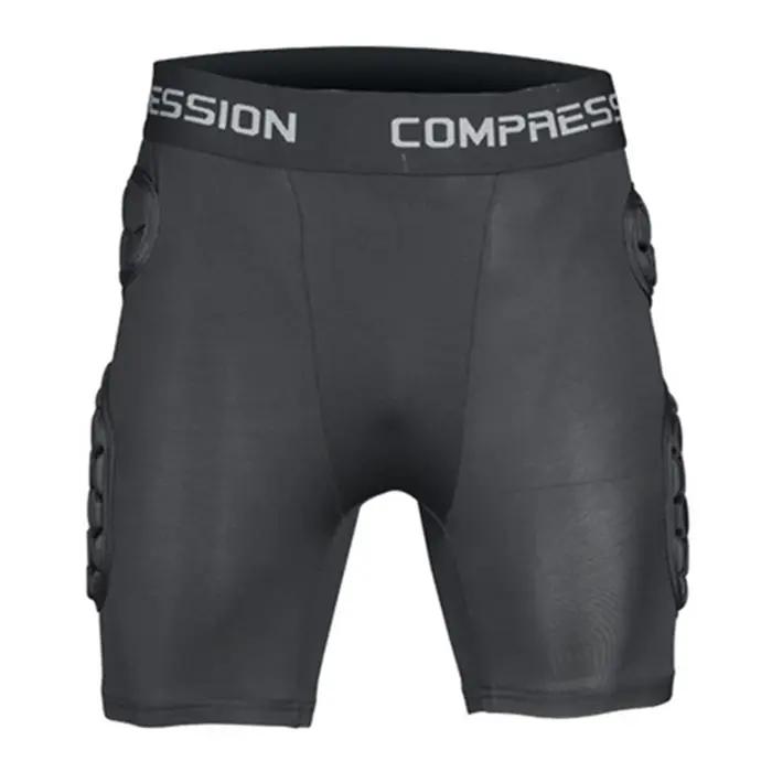 Short de gardien de but football - Protection EVA, rugby, skateboard, sécurité hanches, entraînement